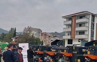 Boyabat’ta çiftçiye yüzde 70 hibeli makine