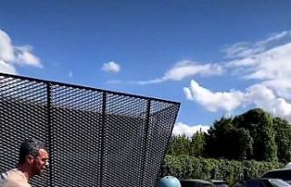 Boyundan büyük motosikletle piste çıktı, sosyal...