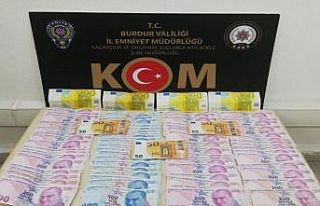 Burdur’da sahte para operasyonuna 1 tutuklama