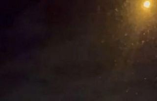 Bursa’da facianın teğet geçtiği anlar kameralarda