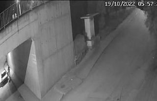 Bursa’da hırsızlar önce güvenlik kamerasının...