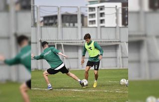 Bursaspor’da Bayburt Özel İdare Spor maçı hazırlıkları...