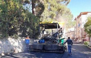 Büyükşehir Belediyesi’nin asfalt seferberliği...