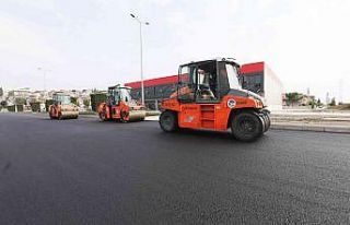 Büyükşehir şehrin en geniş caddesini hazırlıyor