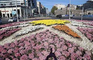 Büyükşehir, sonbaharda 1 milyon çiçek dikti