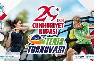 Büyükşehir’den 29 Ekim’e özel tenis turnuvası