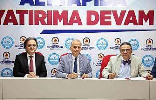 Büyükşehirden alt yapıda yatırıma devam