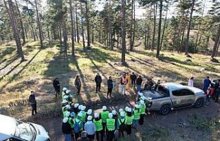 ÇAKÜ Orman Mühendisliği Bölümü öğrencilerinden...