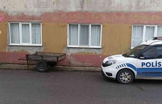 Çalınan hamal arabası terkedilmiş halde bulundu