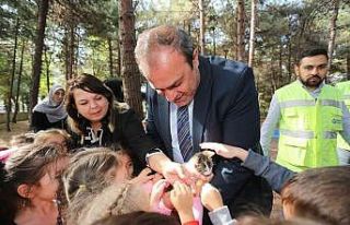 Canik’te can dostları unutulmadı