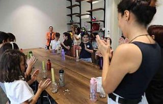 Çevre Eğitim ve İnovasyon Merkezi öğrencileri...