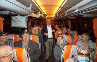 Çivrilli gazi ve şehit yakınları Çanakkale’ye...