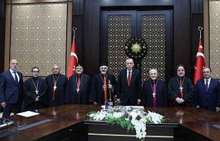 Cumhurbaşkanı Erdoğan, Süryani Katolik Patriği’ni...