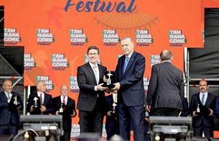 Cumhurbaşkanı Erdoğan’dan SBB’ye ödül