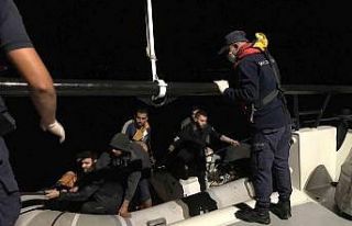 Datça’da 29 düzensiz göçmen kurtarıldı