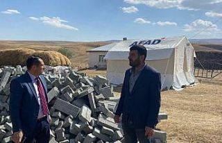 Deprem bölgesinde çalışmalar devam ediyor