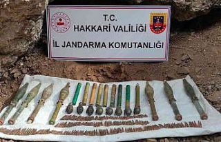 Dere yatağında mühimmat ele geçirildi