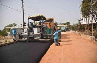 Dim Çayı yolu sıcak asfaltla konforlu hale geldi