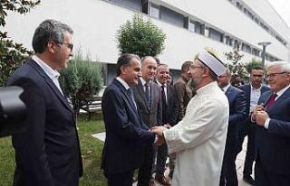 Diyanet İşleri Başkanı Erbaş: “Cami temeli...