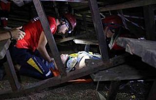 Diyarbakır’da UMKE il tatbikat kampı yapıldı