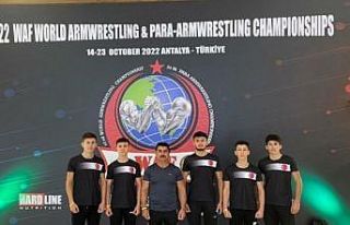 Dünya Bilek Şampiyonasına Çivril’den 6 sporcu...