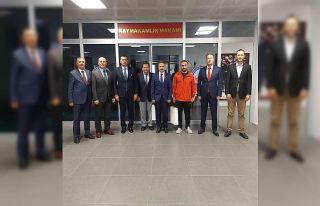 Dünya üçüncüsü sporcu başarısını Kaymakam...