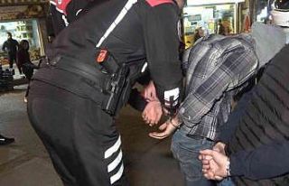 ’Dur’ ihtarına uymayan aracı polis ekipleri...