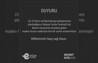 Efeler’de ’Dalama Tandır Festivali’ ertelendi
