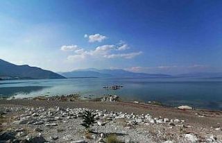 Eğirdir Gölü su kotunda bir hafta içerisinde 10...
