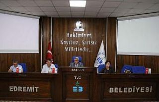 Ekim ayı Edremit Belediyesi Meclisi toplandı