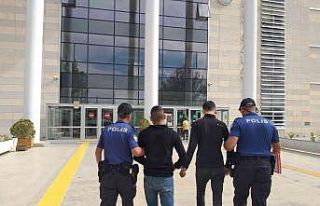 Elazığ’da 38 adet suç kaydı bulunan 2 şüpheli...