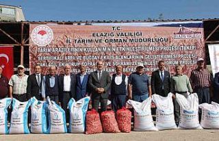 Elazığ’da çiftçiye 6 buçuk milyon liralık...