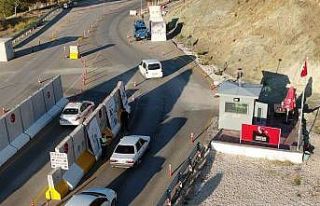 Elazığ’da dron destekli trafik denetimi