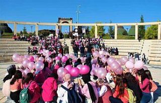 Elazığ’da ‘Meme Kanseri Farkındalık’ yürüyüşü