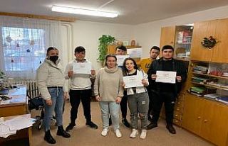 Erasmus projesiyle iki ülkede staj yaptılar