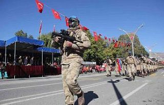 Erzincan’da Cumhuriyet Bayramı coşkusu yaşandı