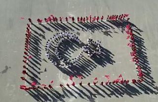 Erzincan’da öğrenciler Cumhuriyet Bayramı’na...