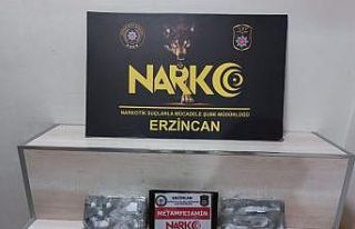 Erzincan’da termoking içerisinde 5 kilo 454 gram...