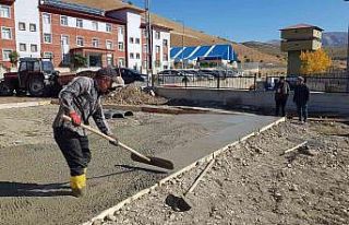 Erzurum Belediyesi’nden Yedisu’ya oyun parkı