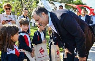 Esenyurtlu çocuklar, 4 Ekim Dünya Hayvanları Koruma...