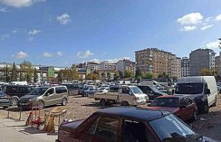 Eski kapalı pazar alanı otopark oldu