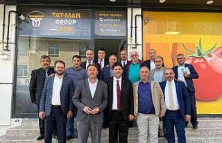 ETB Başkanı Oral’a Horasan’da yoğun ilgi