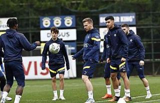 Fenerbahçe, MKE Ankaragücü maçı hazırlıklarını...