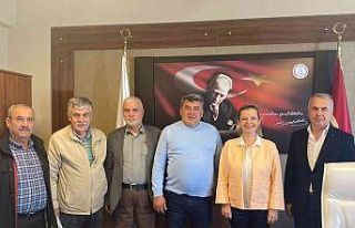 Gazeteciler, yüksek okul müdürünü ziyaret etti