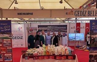 Gediz Belediyesi Kütahya tanıtım günlerinde stant...