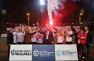 Geleneksel Birimler Arası Spor Şenliği’nde şampiyon...