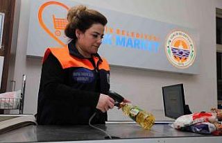 Gemlik’teki bu markette para geçmiyor