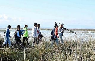 Gençler, Kızılırmak Deltası’nı keşfediyor