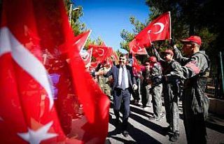 Gençlik kampında bayram coşkusu