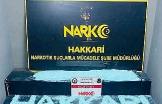 Hakkari’de 5 kilo ecstasy maddesi ele geçirildi
